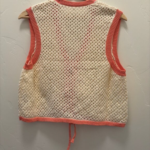 Free People Festival Crochet Vest NWT * - Picture 5 of 5